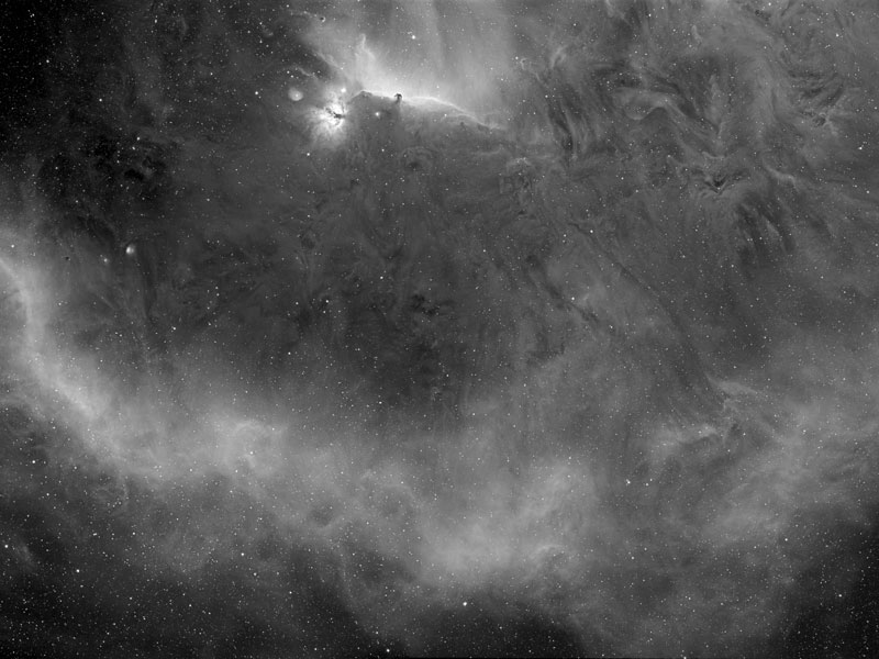 Barnards Loop around the Horsehead Nebula