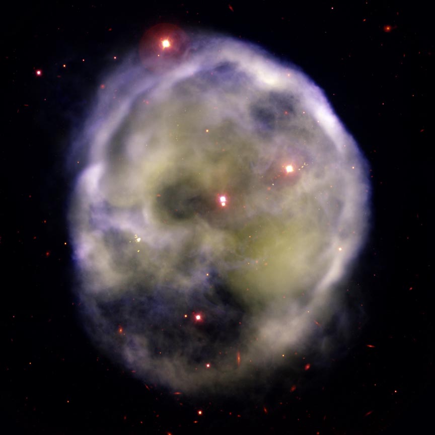 NGC 246 and the Dying Star