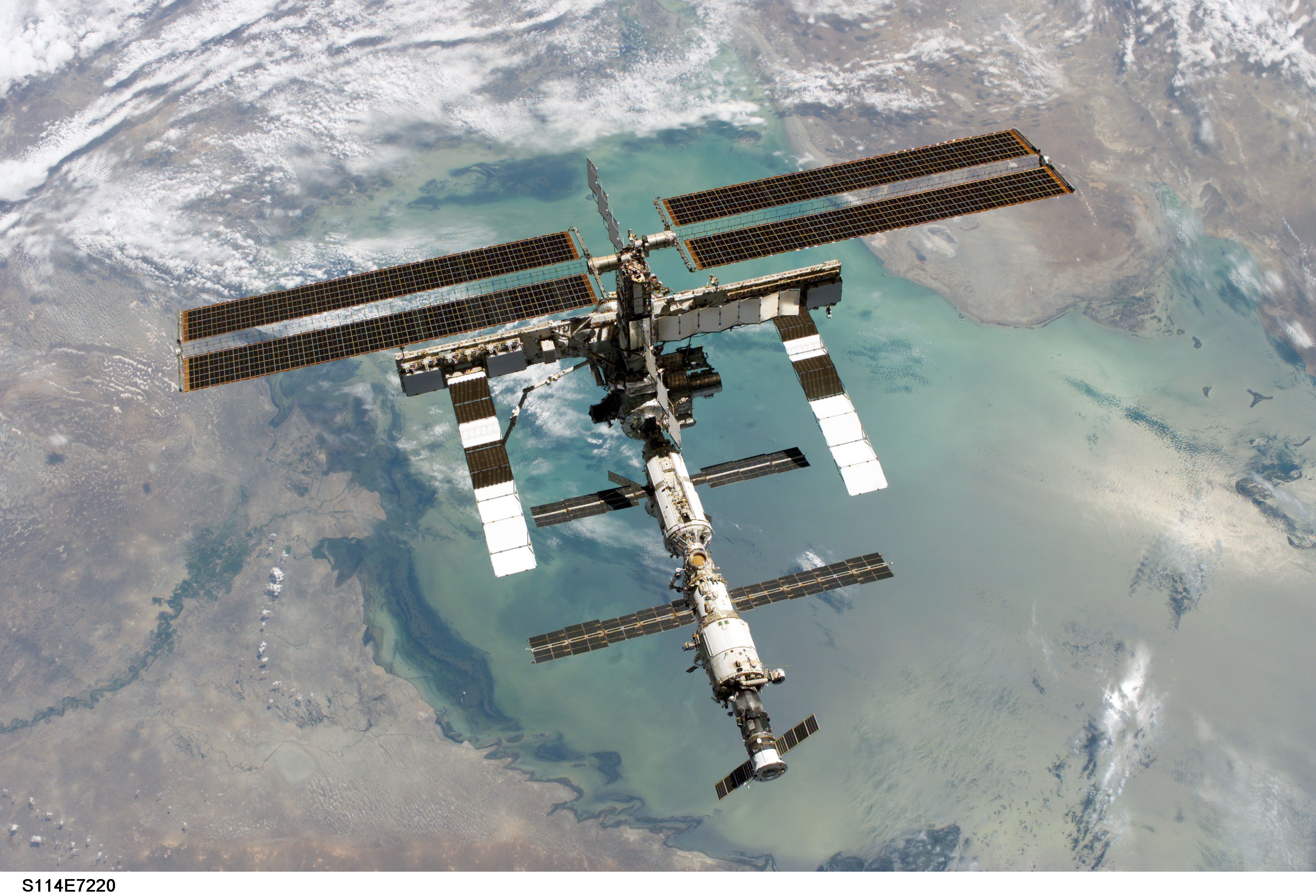 The International Space Station from Above