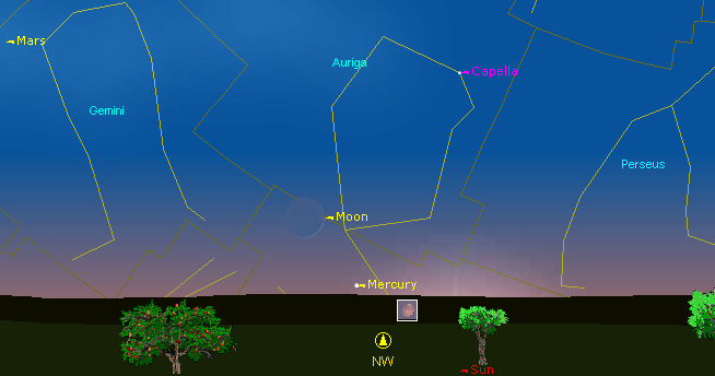 Planetarnaya tumannost' "Kol'co" (M57) v sozvezdii Liry "kupaetsya" v hvoste komety Shvassmana-Vahmana 3 