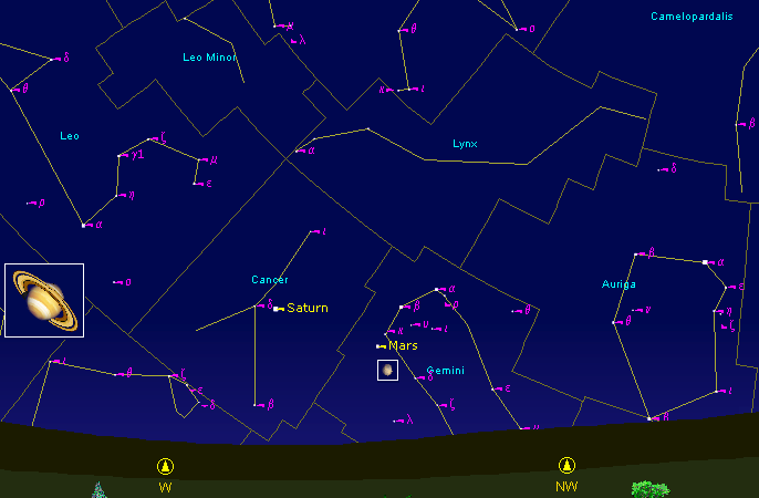 Planetarnaya tumannost' "Kol'co" (M57) v sozvezdii Liry "kupaetsya" v hvoste komety Shvassmana-Vahmana 3 