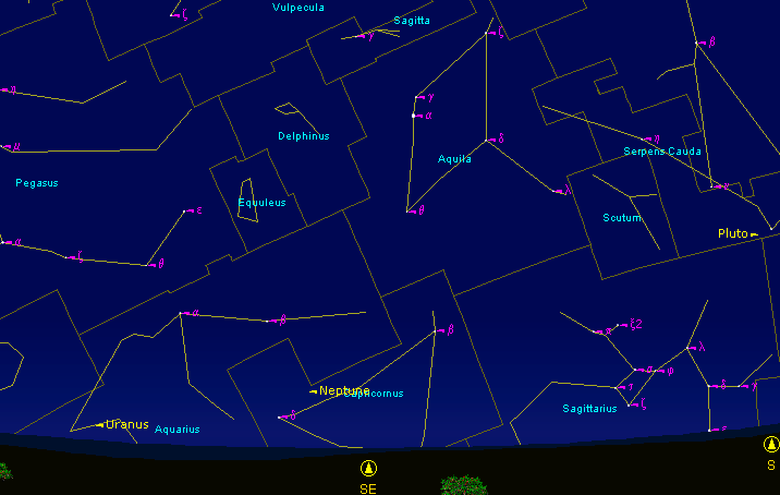 Planetarnaya tumannost' "Kol'co" (M57) v sozvezdii Liry "kupaetsya" v hvoste komety Shvassmana-Vahmana 3 