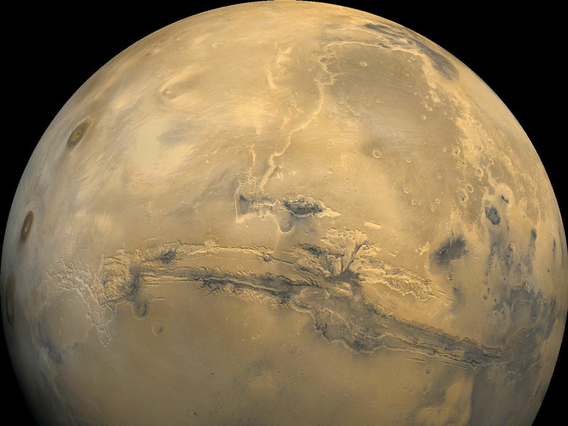 Долина Маринера: марсианский Большой Каньон