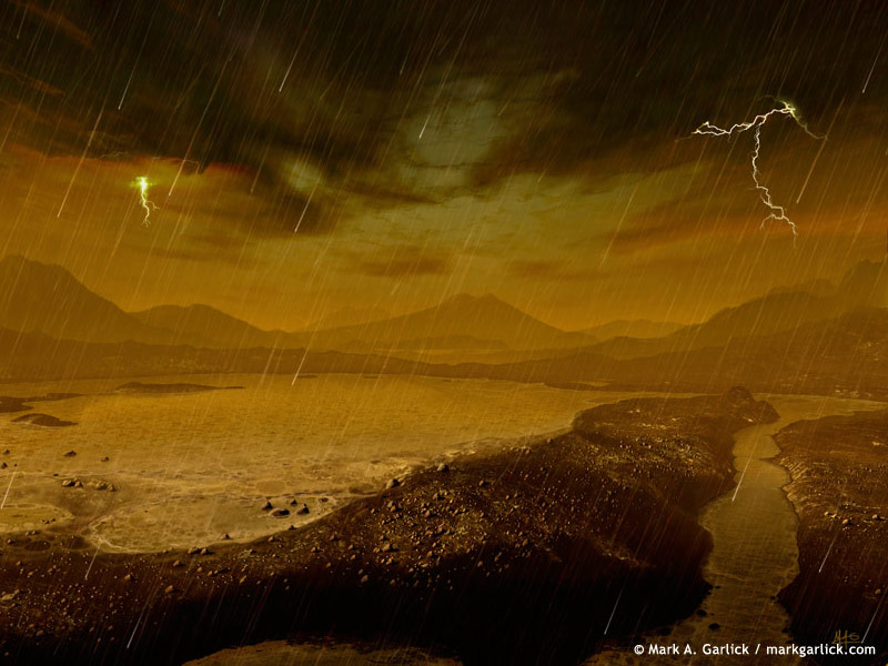 Metanovye dozhdi na Titane