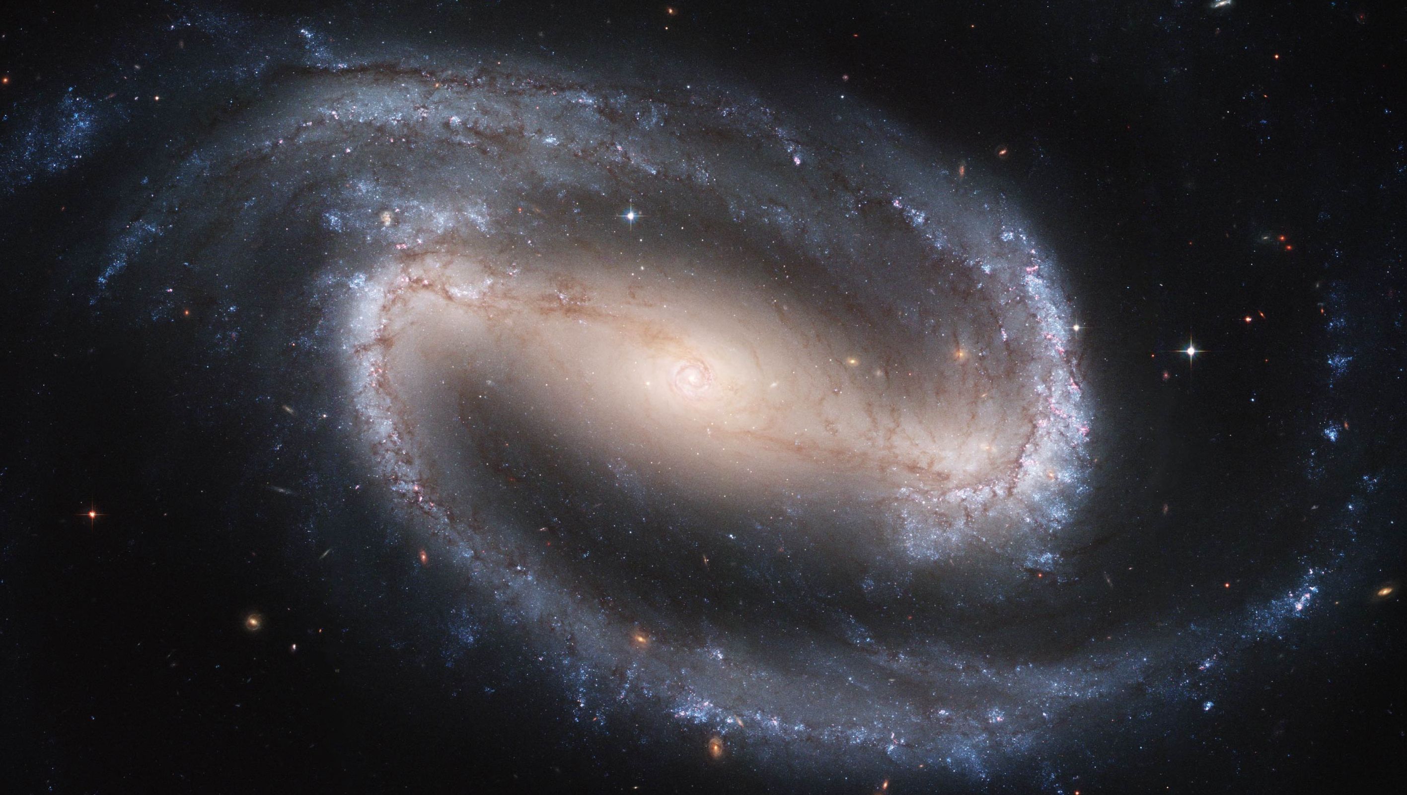 Spiral'naya galaktika NGC 1300 s peremychkoi