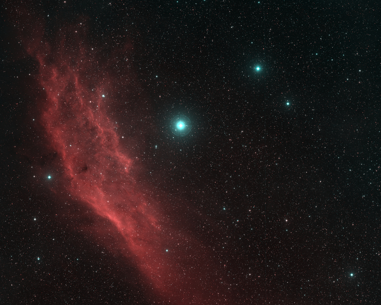 NGC 1499: tumannost' Kaliforniya