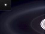 Вид на Землю с Сатурна