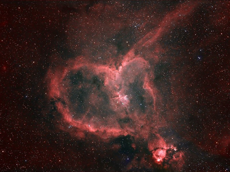 Light from the Heart Nebula