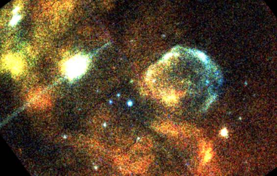 Первый взгляд XMM-Ньютон: рентгеновские лучи от Большого Магелланова Облака