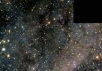 Звездное поле Большого Магелланова Облака