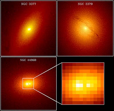 Черные дыры в центрах галактик
