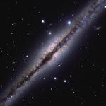 Межзвездные комки пыли NGC 891