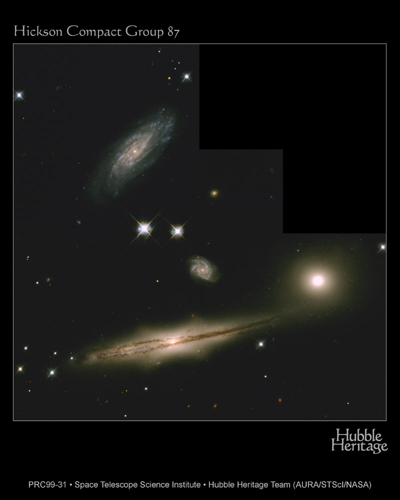 Nebol'shaya gruppa galaktik HCG 87