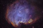 NGC 2174: эмиссионная туманность в Орионе