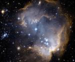 NGC 602 и за ним