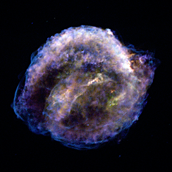 Keplers Supernova Remnant in X Rays