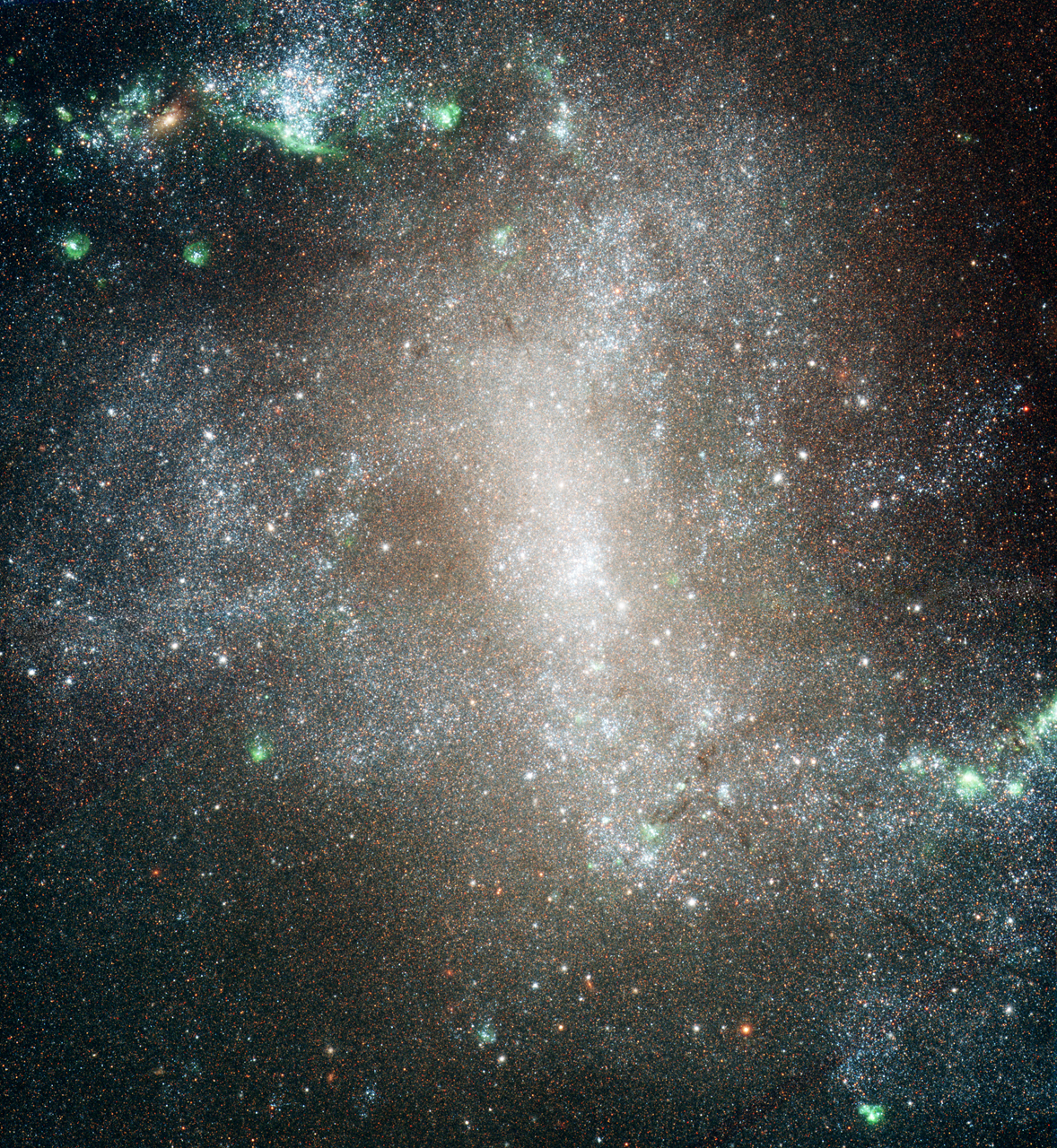Zvezdnye skopleniya v NGC 1313