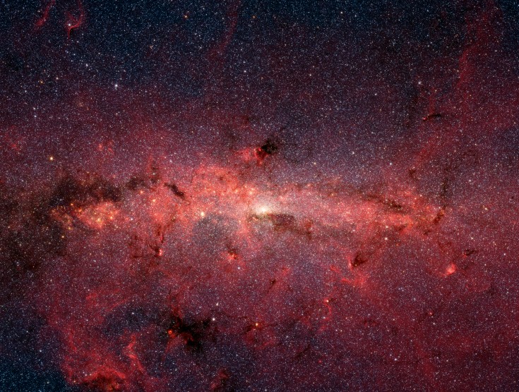 Zvezdy v centre Galaktiki
