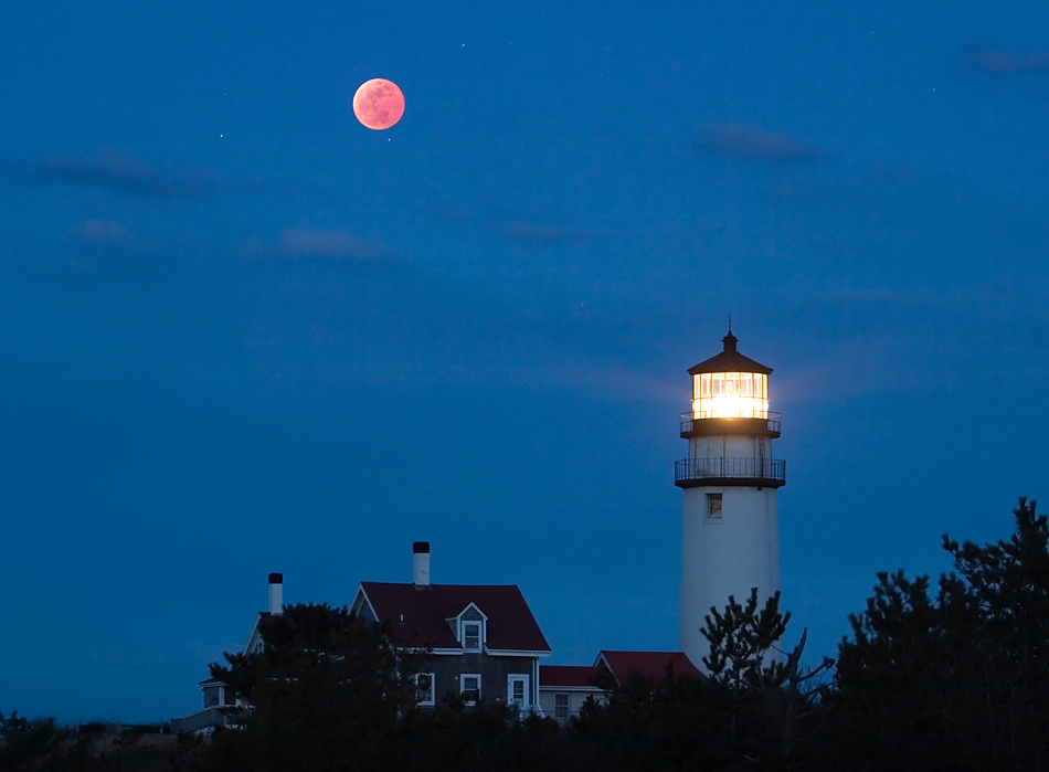 Eclipse with Lighthouse