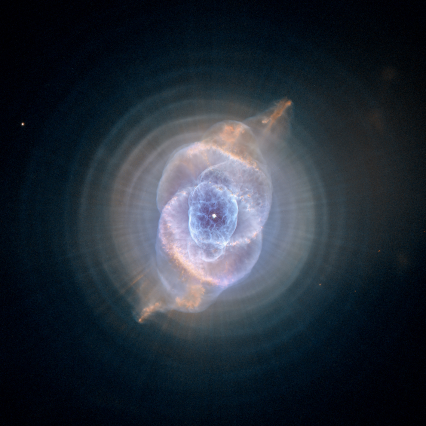 The Cats Eye Nebula from Hubble