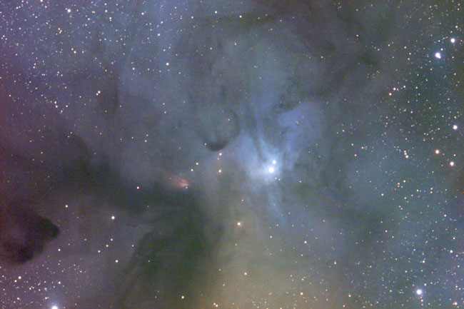IC 4603: otrazhatel'naya tumannost' v Zmeenosce