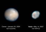 Маленькие планеты Церера и Веста