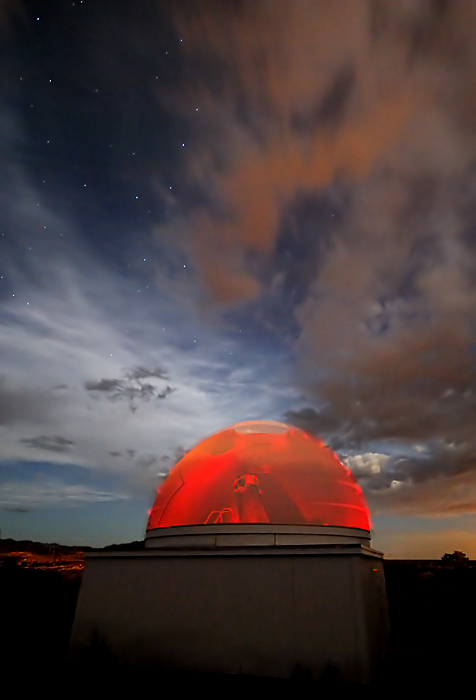 A Red Dome Under the Big Dipper