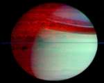 Инфракрасное свечение Сатурна