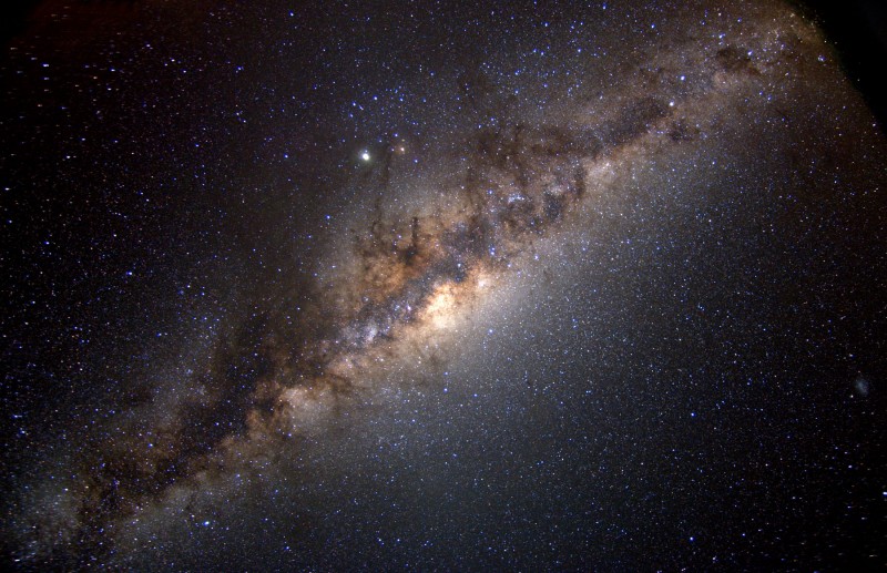 The Milky Way at 5000 Meters