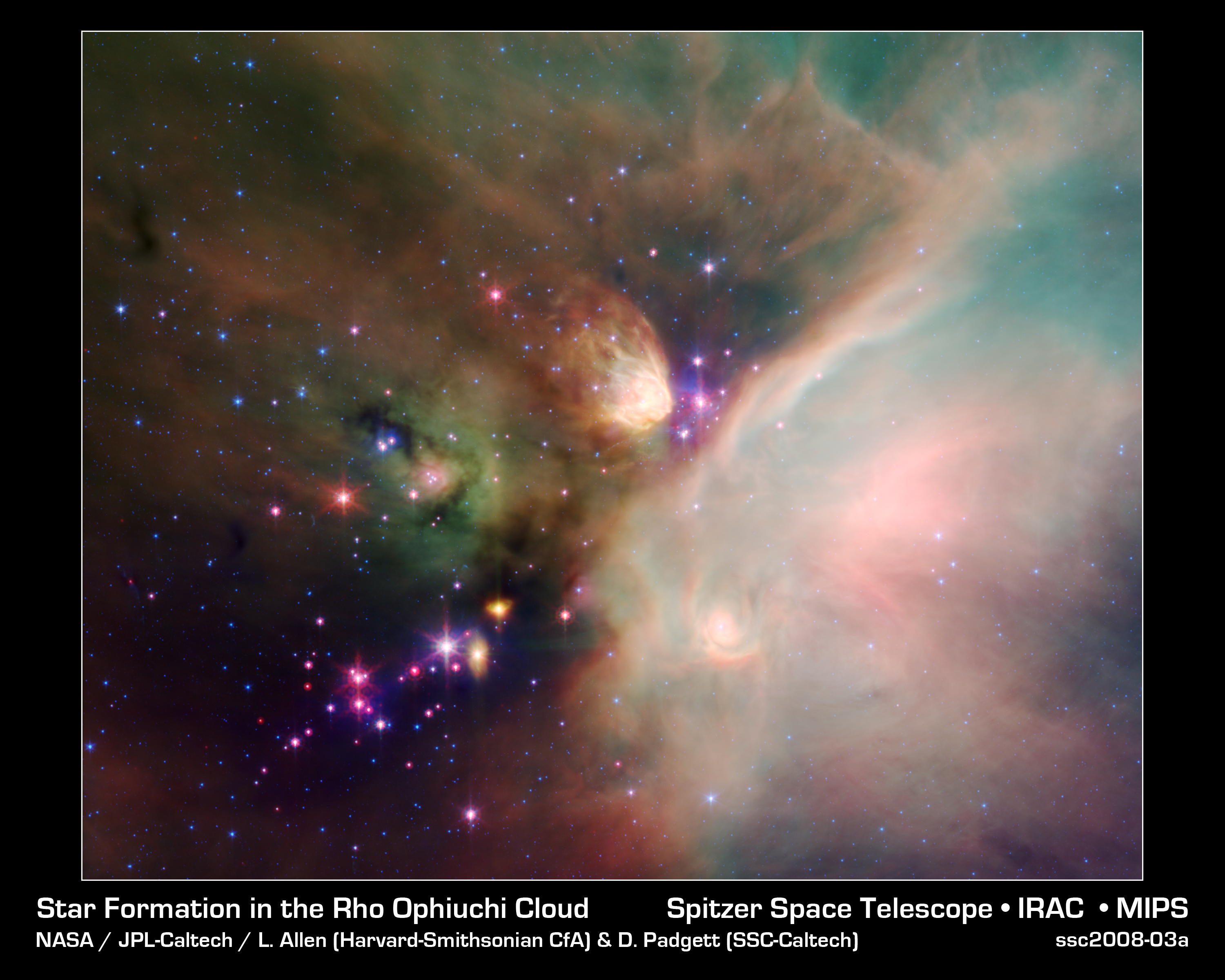 Young Stars in the Rho Ophiuchi Cloud