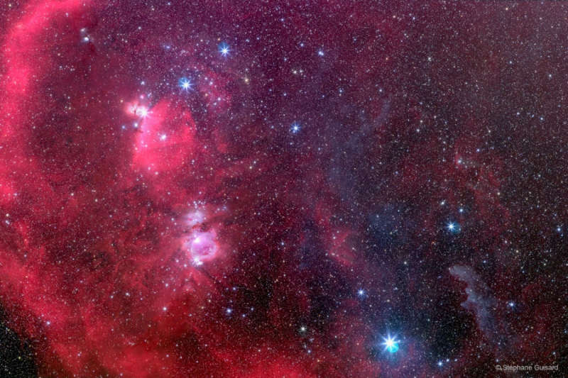 Southern Orion: From Belt to Witch