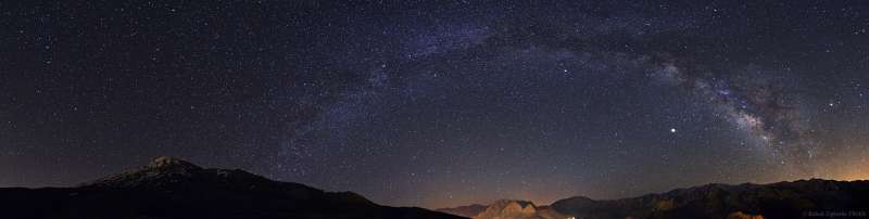 Alborz Mountain Milky Way