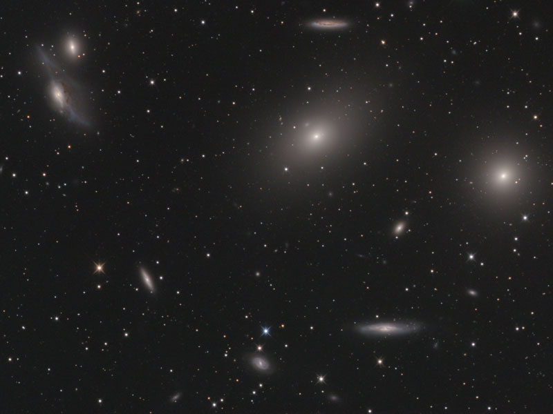 In the Heart of the Virgo Cluster