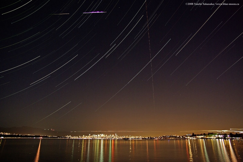 Perseid over Vancouver