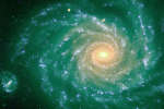 Великолепная спиральная галактика NGC 1232