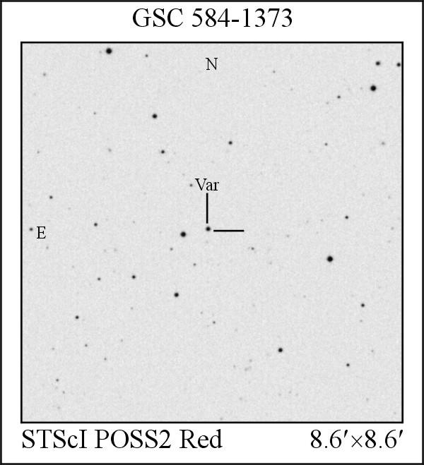 New EW Variable Star GSC 0584-01373