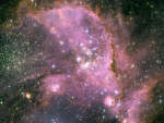 Молодые звезды в NGC 346