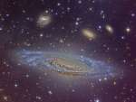 Прекрасная спираль NGC 7331
