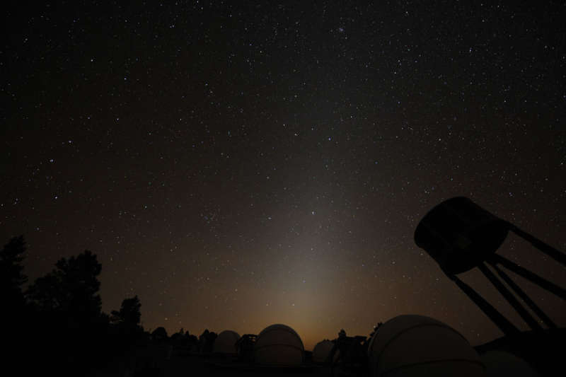 Zodiacal Light Over New Mexico