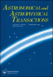  Astronomical and Astrophysical Transactions  
