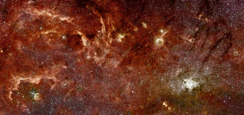 Centr Galaktiki v infrakrasnom svete