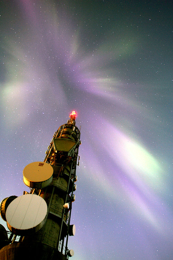 Auroral Corona Over Norway