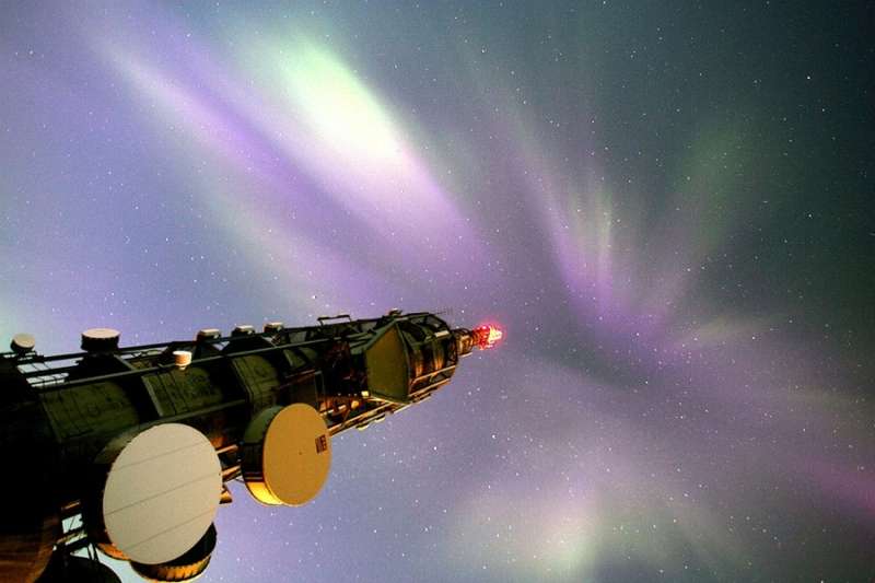 Auroral Corona Over Norway