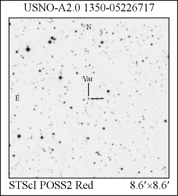 New UV-type Variable Star USNO-A2.0 1350-05226717