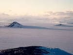 Vid ledovogo shel'fa v Antarktide