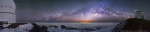 Панорама Млечного Пути с Мауна Кеа