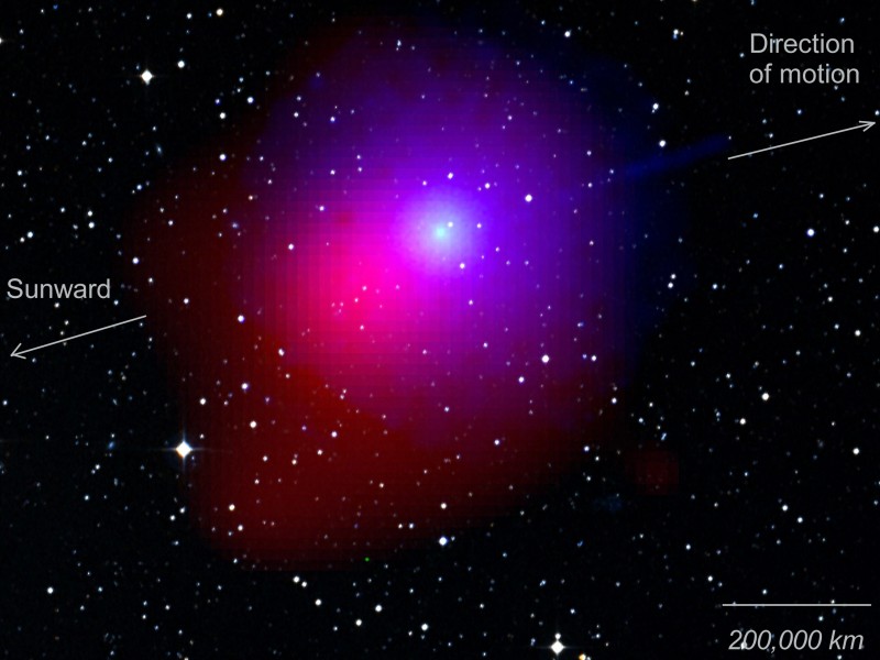 Kometa Lulin' s observatorii Svift