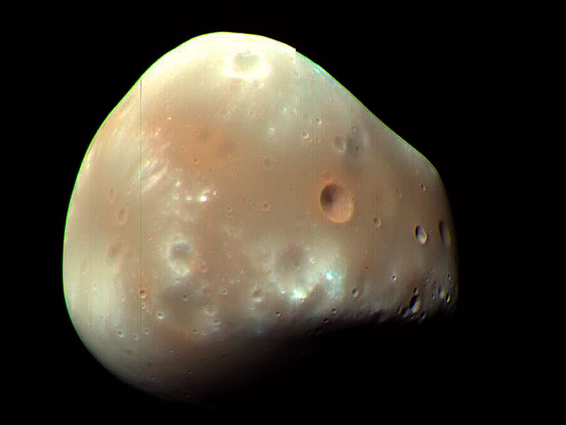 Martian Moon Deimos from MRO