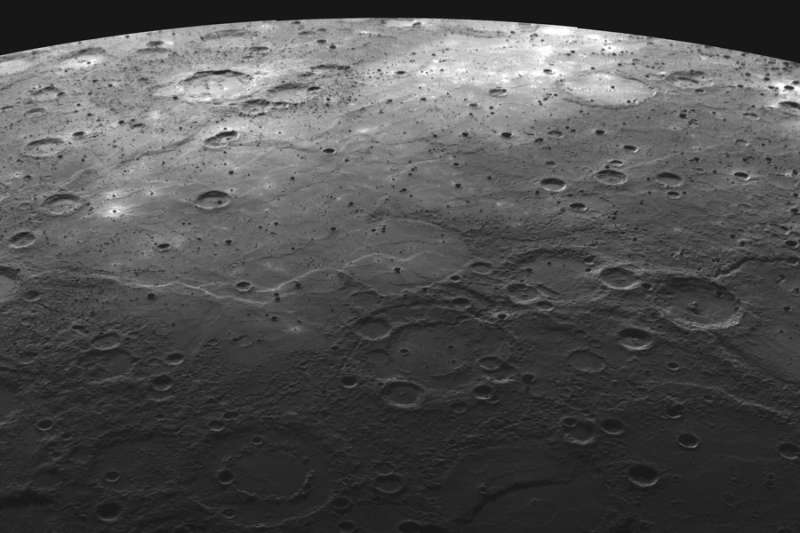Volcanic Terrain on Mercury