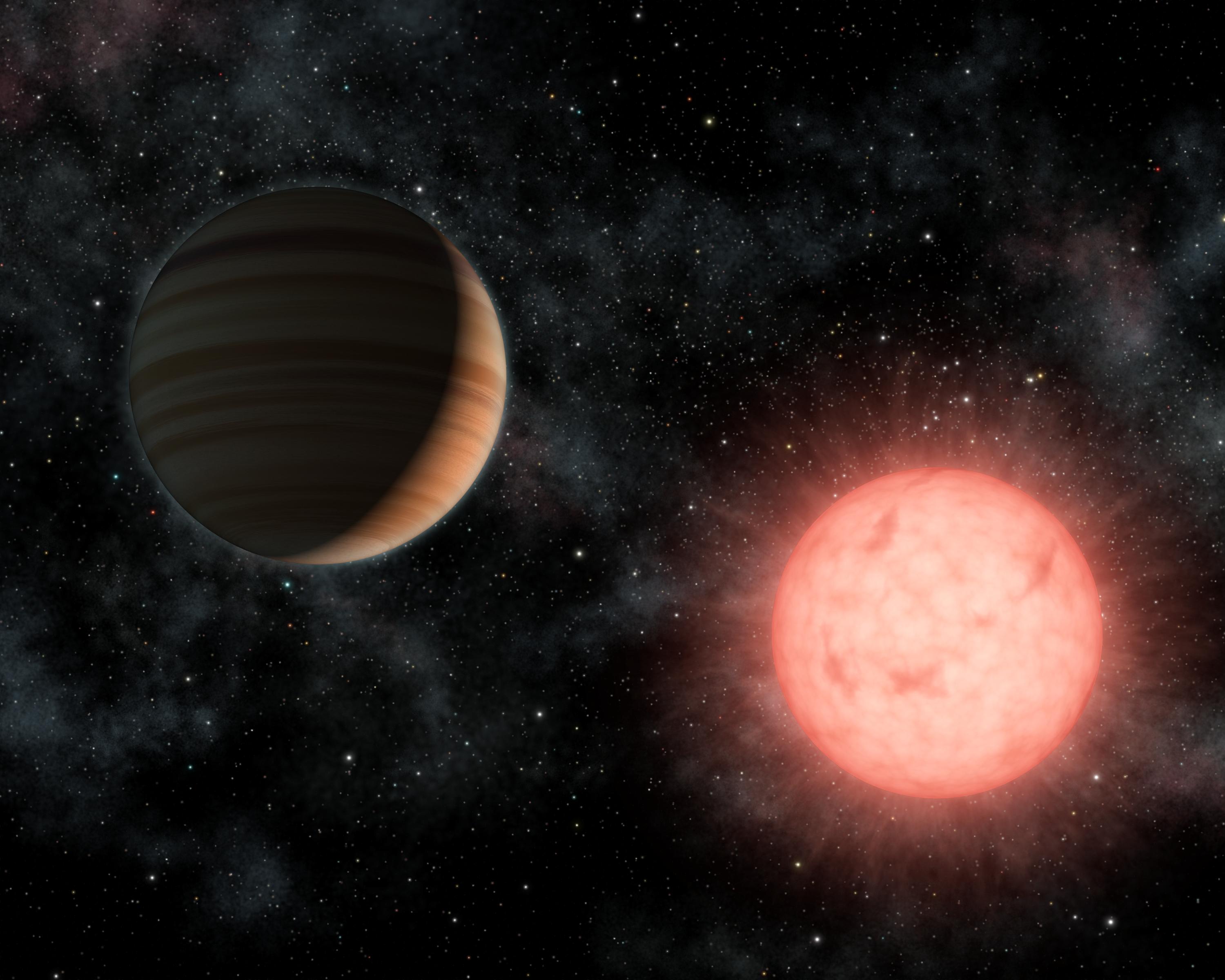 VB 10: A Large Planet Orbiting a Small Star
